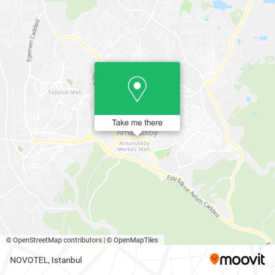 NOVOTEL map