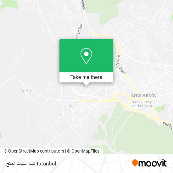 شام امنيات الفاتح map