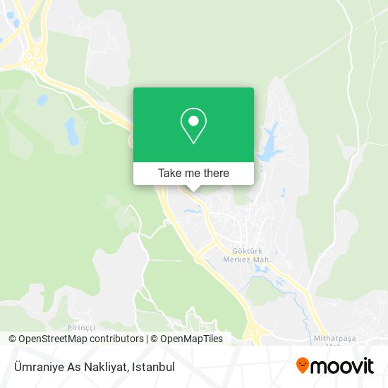 Ümraniye As Nakliyat map