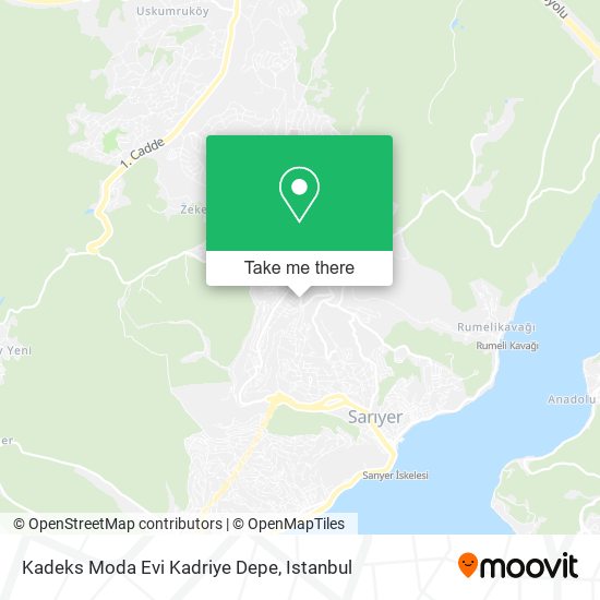 Kadeks Moda Evi Kadriye Depe map
