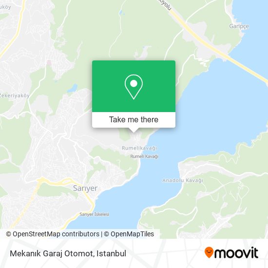 Mekanık Garaj Otomot map