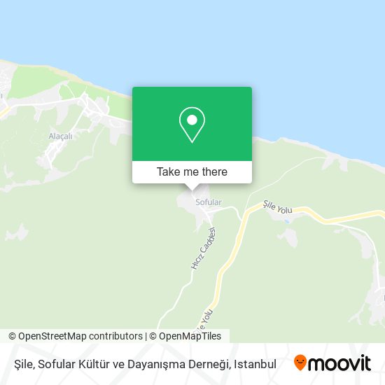 Şile, Sofular Kültür ve Dayanışma Derneği map