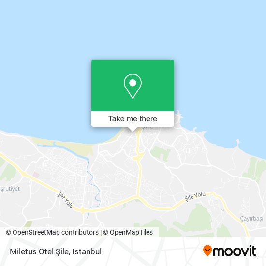 Miletus Otel Şile map
