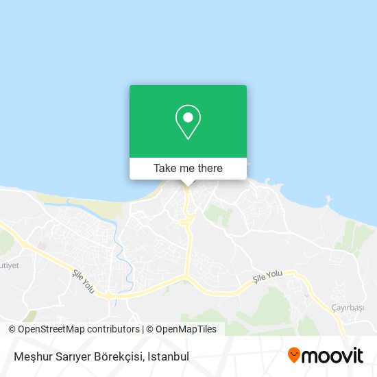 Meşhur Sarıyer Börekçisi map
