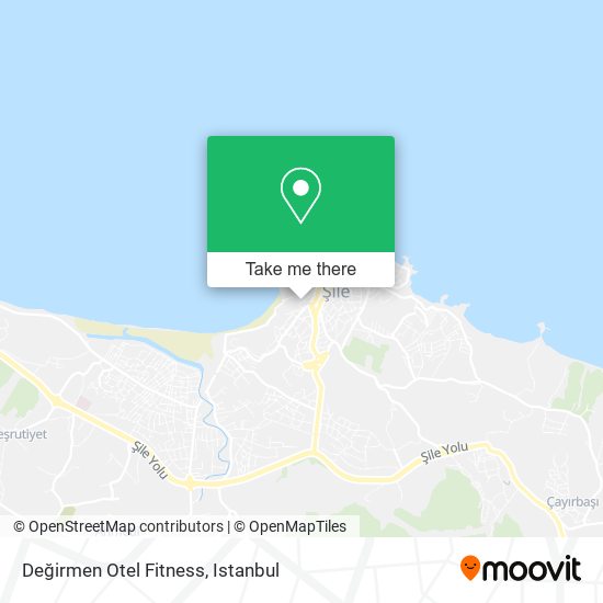 Değirmen Otel Fitness map