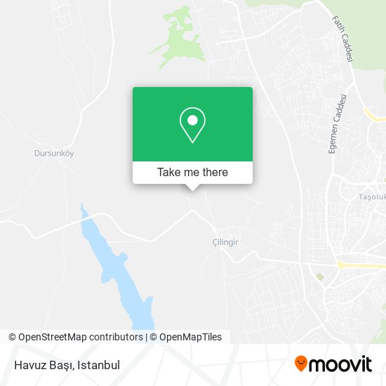 Havuz Başı map