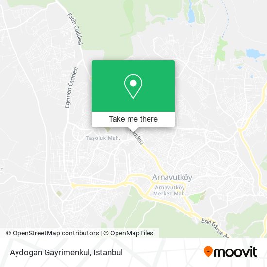 Aydoğan Gayrimenkul map