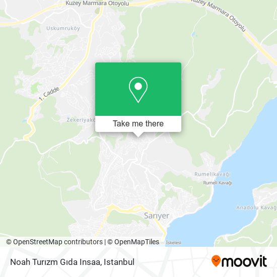 Noah Turızm Gıda Insaa map