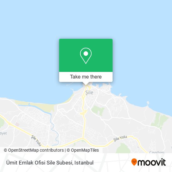 Ümit Emlak Ofisi Sile Subesi map