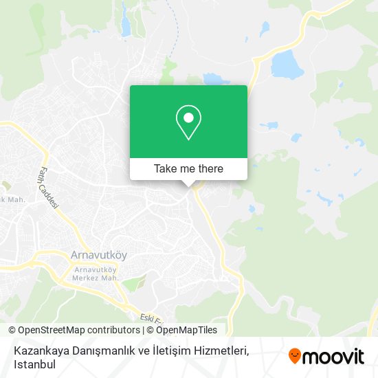 Kazankaya Danışmanlık ve İletişim Hizmetleri map