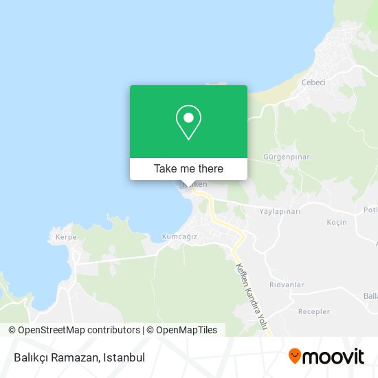 Balıkçı Ramazan map