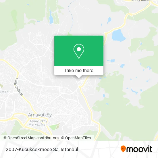 2007-Kucukcekmece Sa map