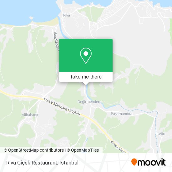 Riva Çiçek Restaurant map