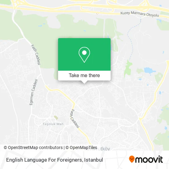 English Language For Foreigners map