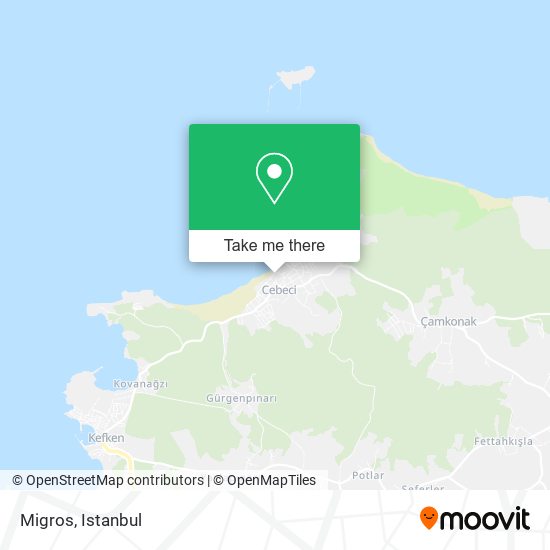 Migros map