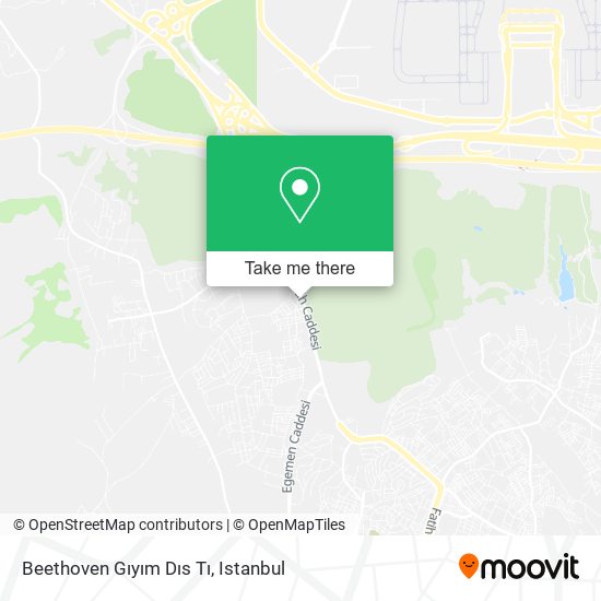 Beethoven Gıyım Dıs Tı map