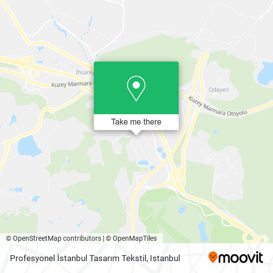 Profesyonel İstanbul Tasarım Tekstil map