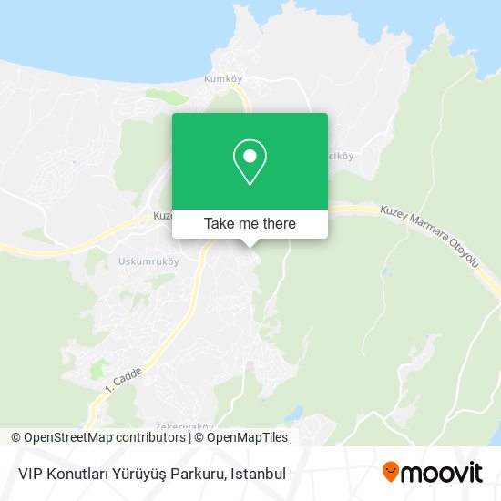 VIP Konutları Yürüyüş Parkuru map