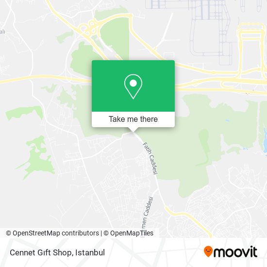 Cennet Gıft Shop map