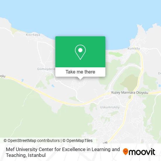 Mef University Center for Excellence in Learning and Teaching map