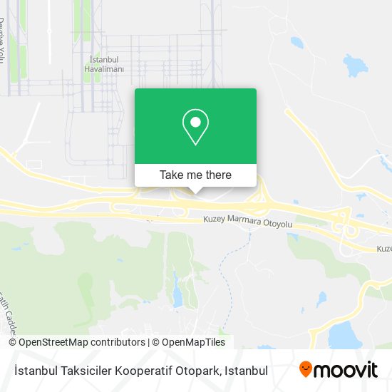 İstanbul Taksiciler Kooperatif Otopark map