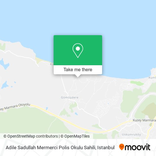 Adile Sadullah Mermerci Polis Okulu Sahili map