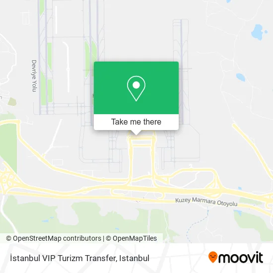 İstanbul VIP Turizm Transfer map