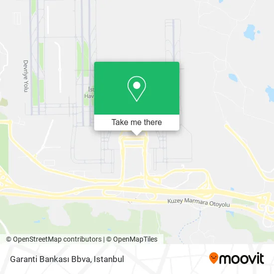 Garanti Bankası Bbva map