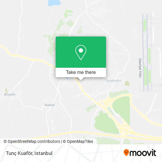 Tunç Kuaför map