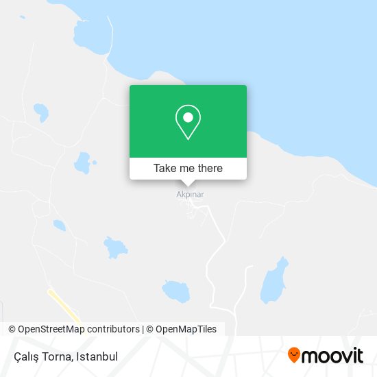Çalış Torna map