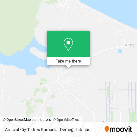 Arnavutköy Terkos Romanlar Derneği map