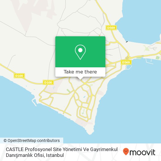 CASTLE Profosyonel Site Yönetimi Ve Gayrimenkul Danışmanlık Ofisi map