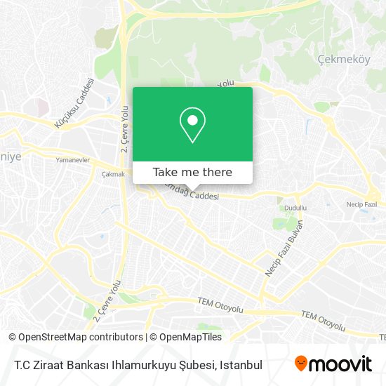 T.C Ziraat Bankası Ihlamurkuyu Şubesi map