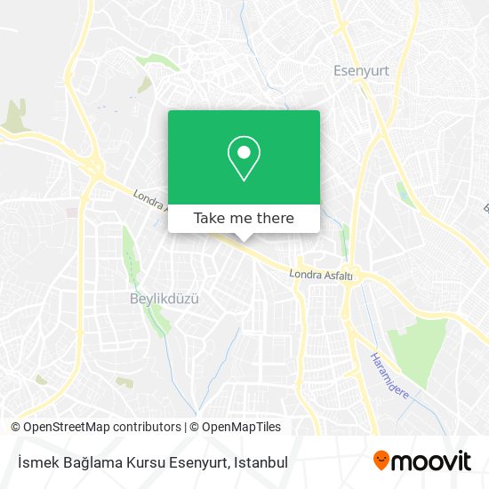 İsmek Bağlama Kursu Esenyurt map