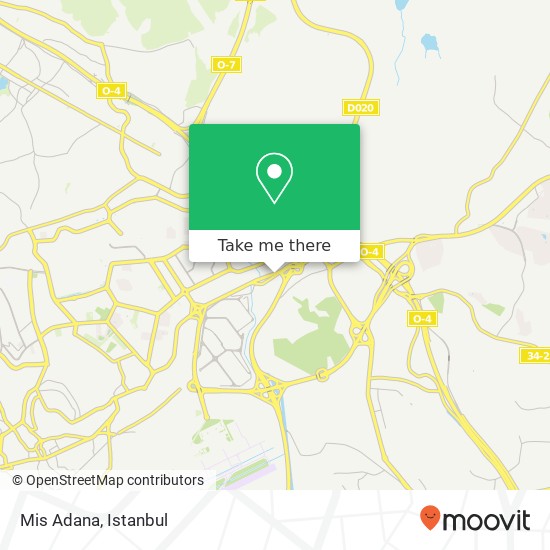 Mis Adana map