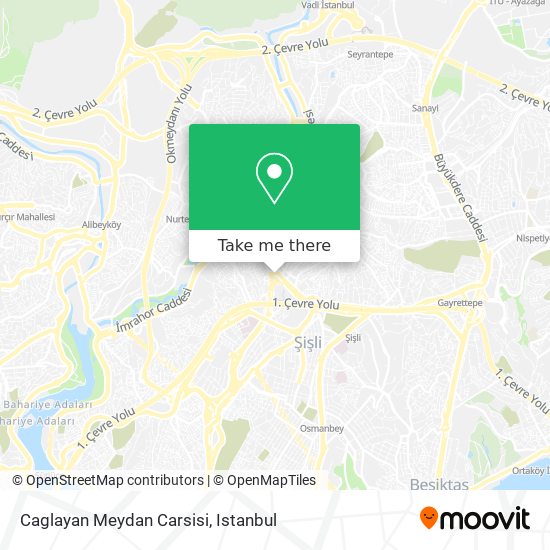 Caglayan Meydan Carsisi map
