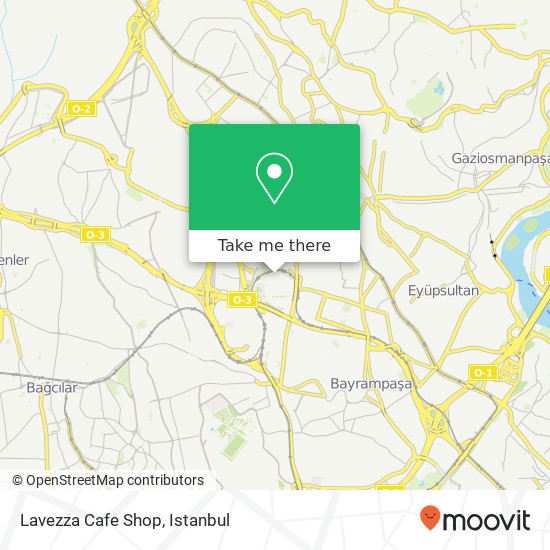 Lavezza Cafe Shop map