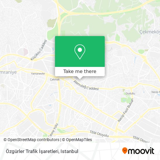 Özgürler Trafik İşaretleri map