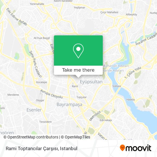 Rami Toptancılar Çarşısı map