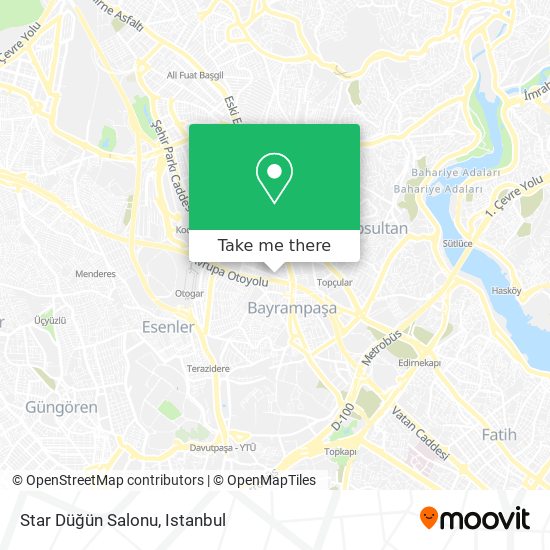 Star Düğün Salonu map