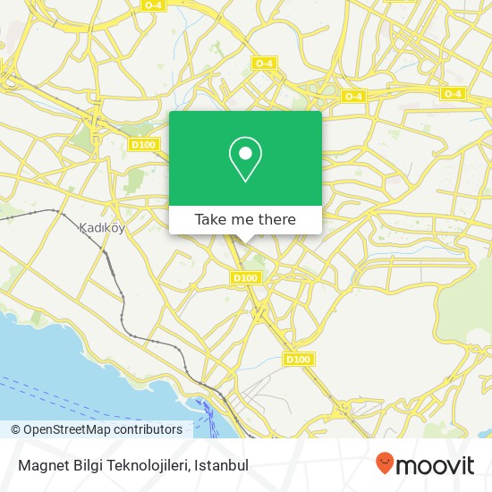 Magnet Bilgi Teknolojileri map