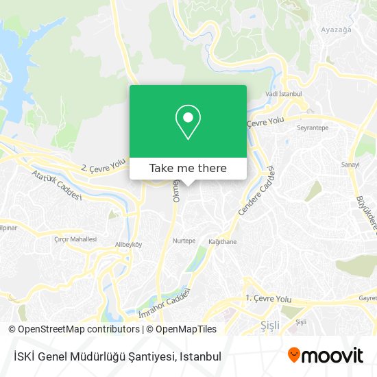 İSKİ Genel Müdürlüğü Şantiyesi map
