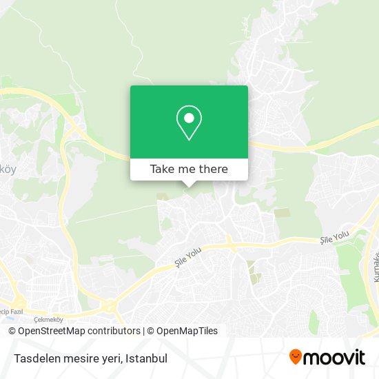 Tasdelen mesire yeri map