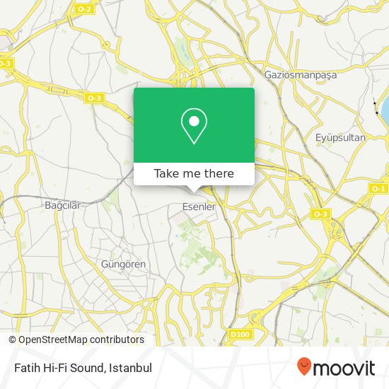 Fatih Hi-Fi Sound map