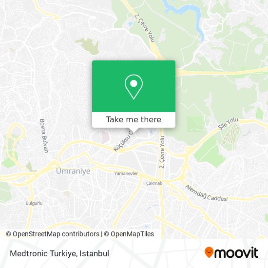 Medtronic Turkiye map