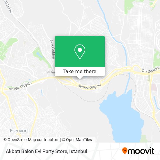 Akbatı Balon Evi Party Store map