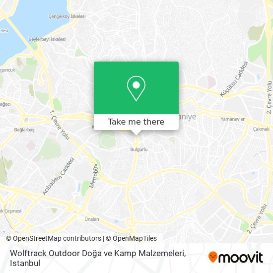 Wolftrack Outdoor Doğa ve Kamp Malzemeleri map