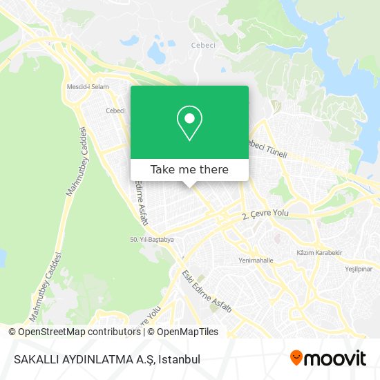 SAKALLI AYDINLATMA A.Ş map