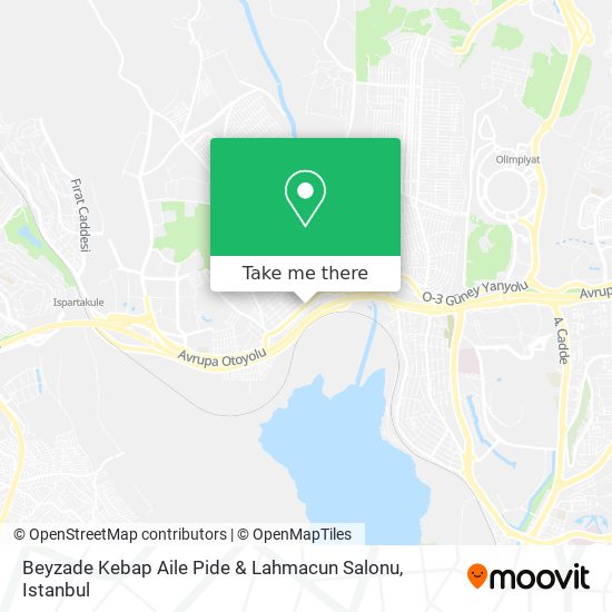 Beyzade Kebap Aile Pide & Lahmacun Salonu map