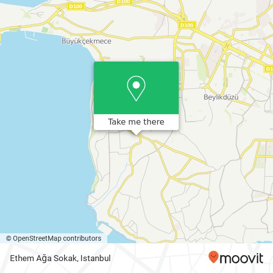 Ethem Ağa Sokak map